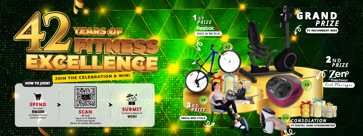 42 YEARS FITNESS EXCELLENT LUCKY DRAW 2025