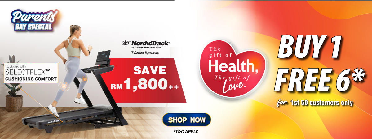 NORDICTRACK T SERIES 8 PARENT'S DAY SPECIAL
