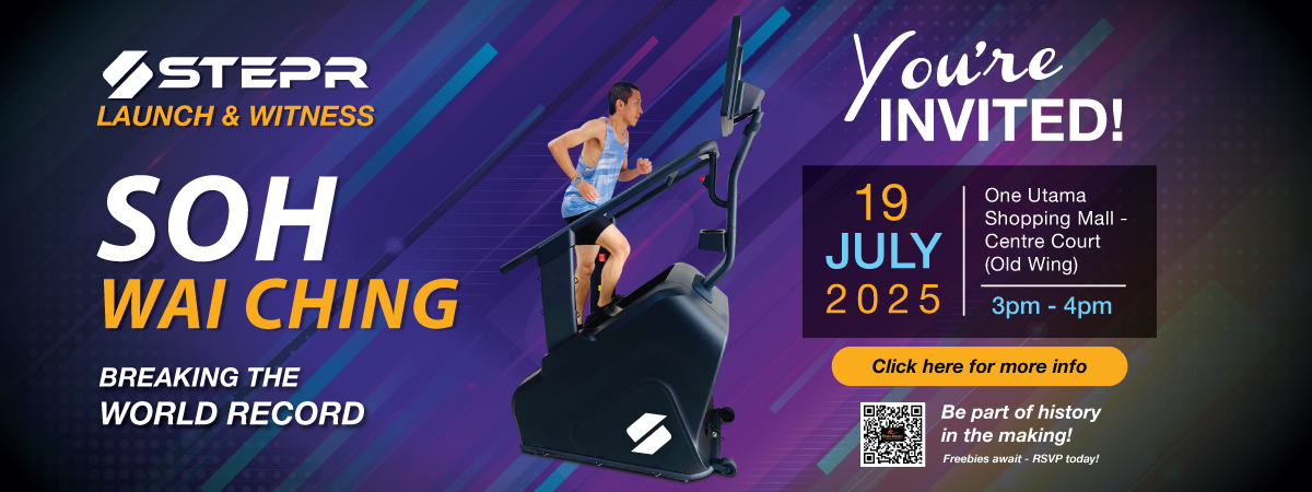 STEPR LAUNCH AND WITNESS (SOH WAI CHING - BREAKING WORLD RECORD) - 19TH JULY 2025