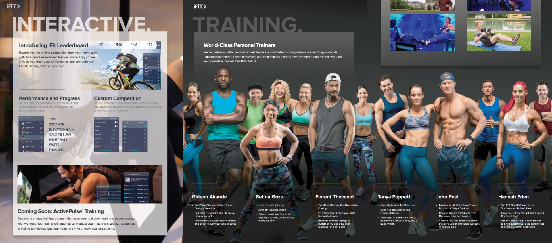 Get personal trainer in home.