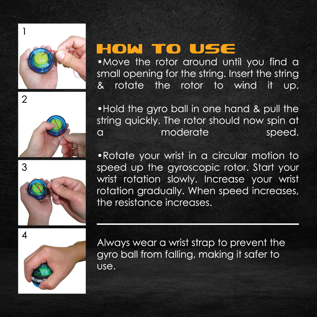 Strengthen Wrist Muscles and Improve Grip.