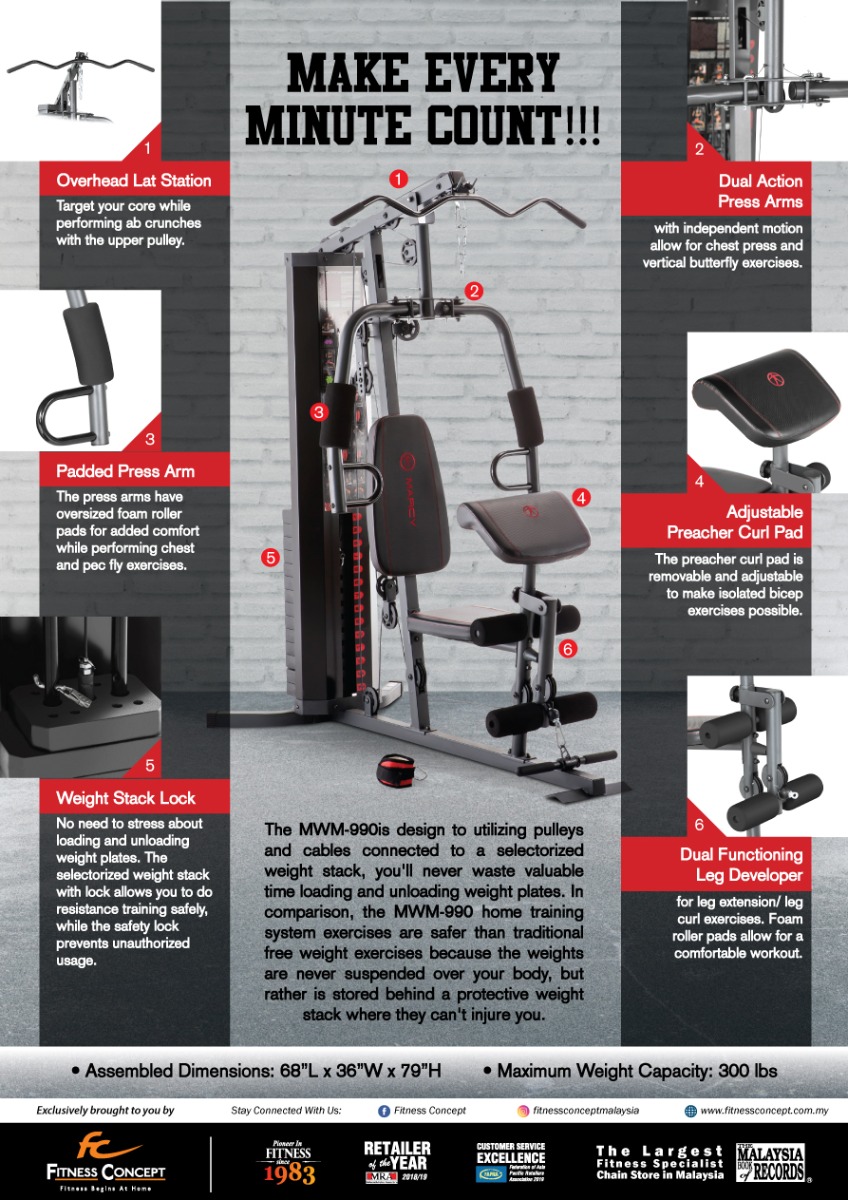 Marcy complete home gym outlet