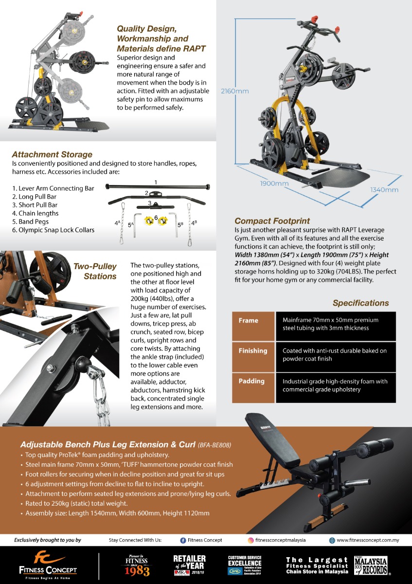 Bruteforce rapt leverage gym Revolutionize Your Strength Training!