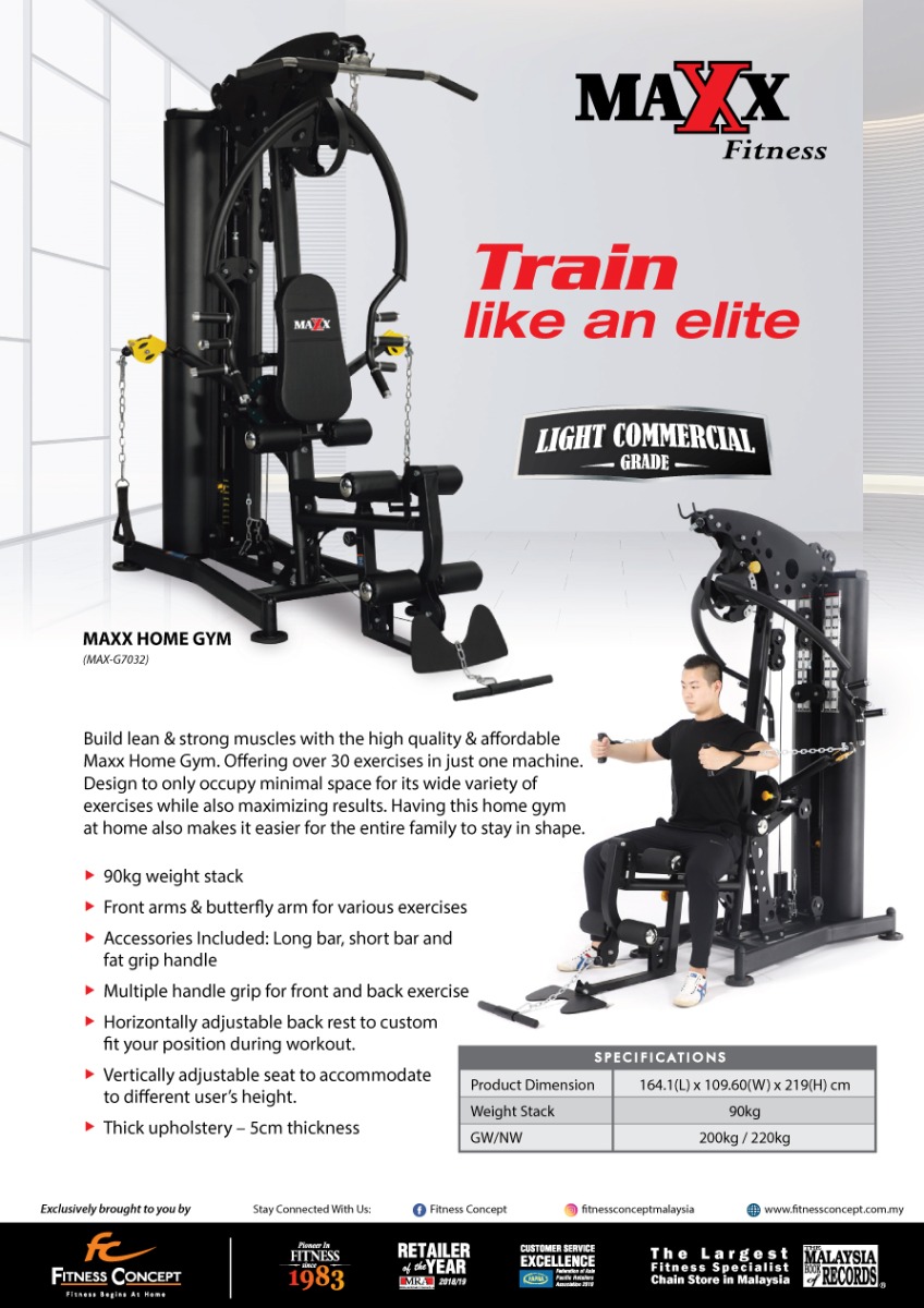 Maxx strength online home gym