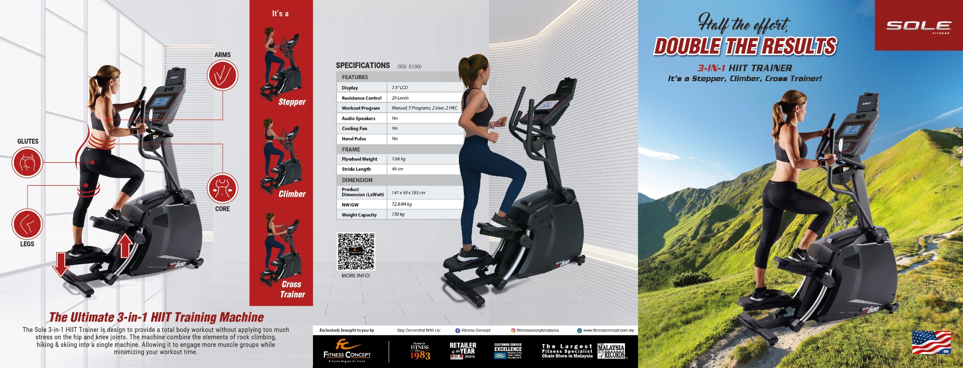 Ultimate 3-in-1hit training machine