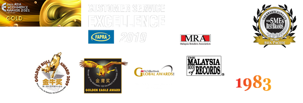 Awards for the retailer of the year .